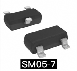 DIODES SM05-7 SOT23