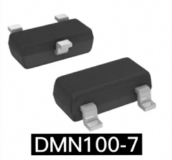 Transistor DIODES DMN100-7	SOT23